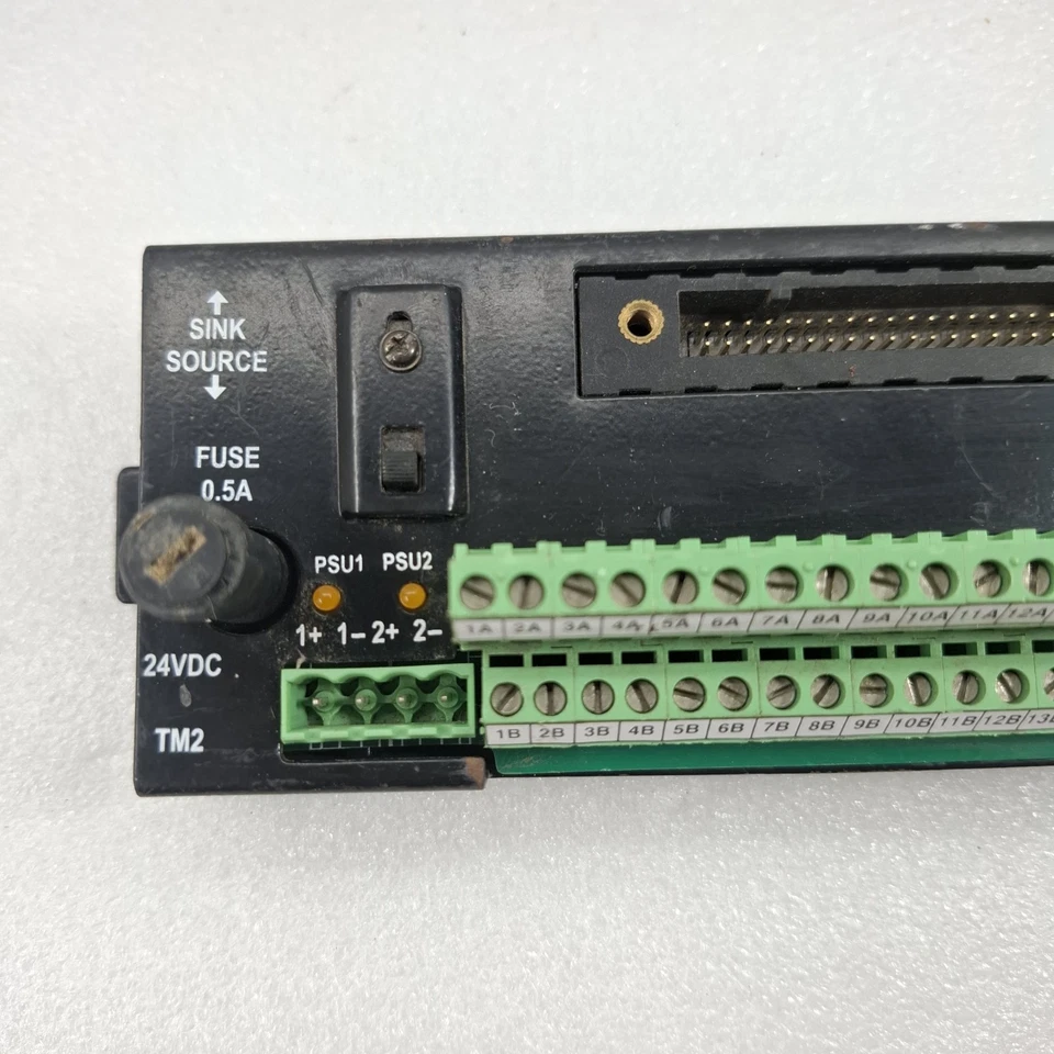 USED WORKING YOKOGAWA YAED5D-11@F TERMINAL BOARD 24 VDC FREE FAST SHIP